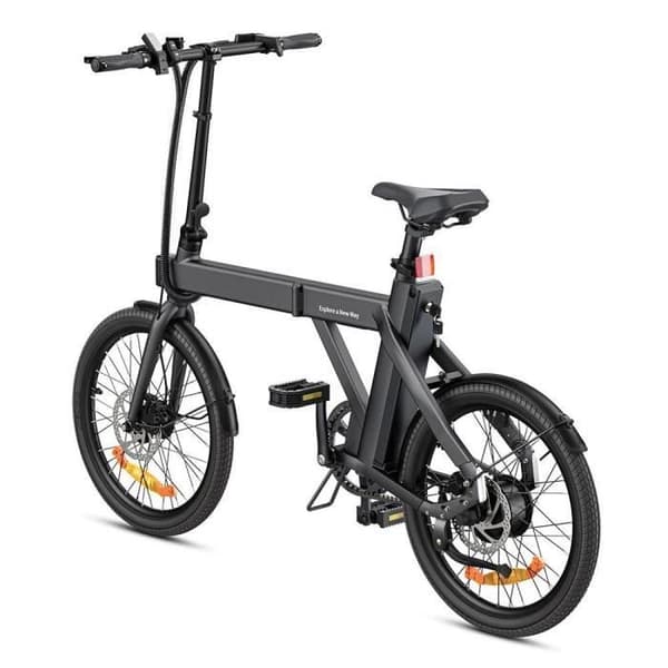 Fällbar Elcykel ENGWE P20 - Motor 250W - Batteri 36V9.6Ah - Räckvidd 100KM - Svart