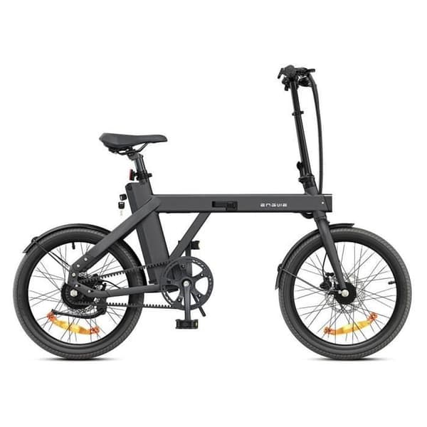 Fällbar Elcykel ENGWE P20 - Motor 250W - Batteri 36V9.6Ah - Räckvidd 100KM - Svart