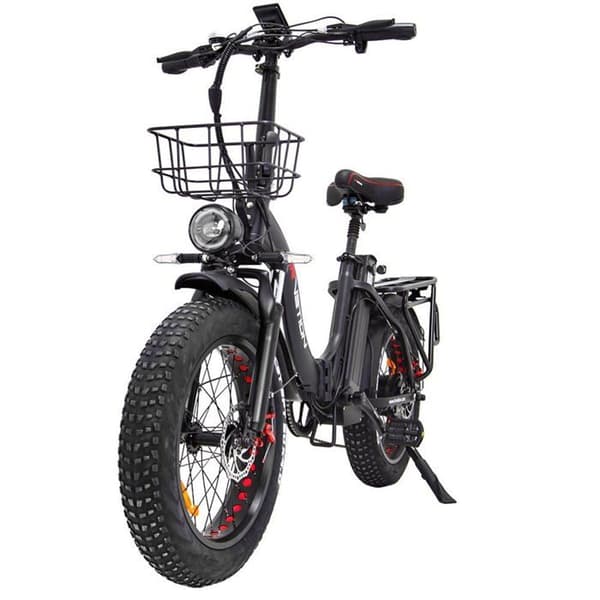 Elcykel DrveTion CT20 - 20*4.0 Tum Moter 750W Batteri 48V10AH Skivbroms - Svart