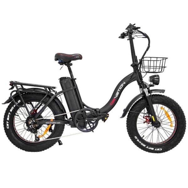 Elcykel DrveTion CT20 - 20*4.0 Tum Moter 750W Batteri 48V10AH Skivbroms - Svart