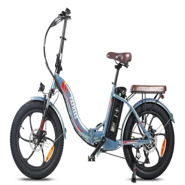 Väggcykel FAFREES F20 Pro - Motor 250W Batteri 648WH Räckvidd 80KM - Bländande grön