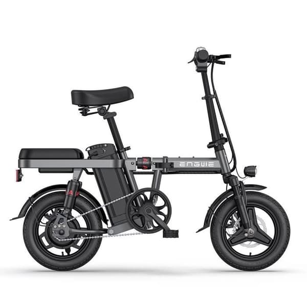 Elcykel 14 tum Engwe T14 Fällcykel 14 tum 350W 48V 10Ah Svart