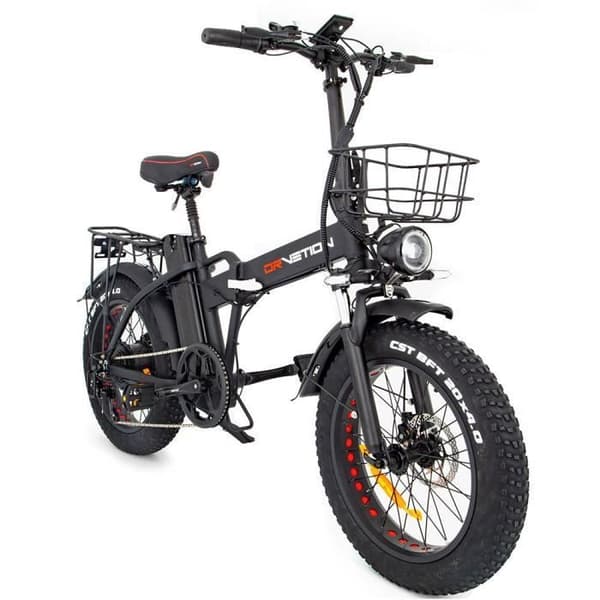 Elcykel DrveTion AT20 - 20*4.0 Tum Mottor 750W Batteri 48V15Ah Räckvidd 55-70KM - Matt svart