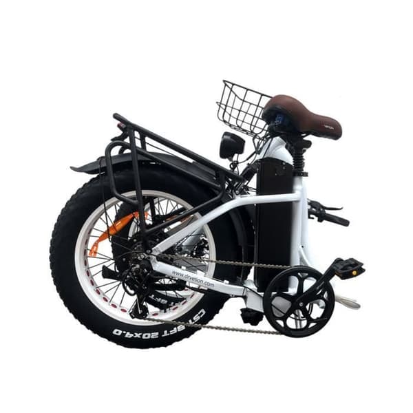 Vélo Elektrisk DrveTion CT20 - Motor 750W Batteri 48V20AH 20 Tums Hjul Skivbromsar - Pärlvit