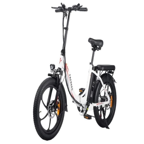 Elcykel FAFREES F20 - 250W Batteri 576WH Räckvidd 70KM - Vit
