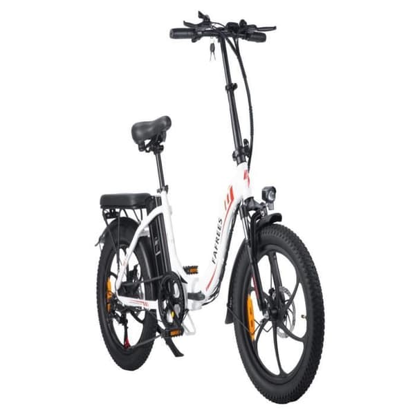 Elcykel FAFREES F20 - 250W Batteri 576WH Räckvidd 70KM - Vit