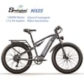 Miniatyrbild 1 av 10: Shengmilo MX05 Elcykel 1000W Motor 48V 17.5AH Batteri 26*3.0 Feta Däck Terräng Mountain Elcykel