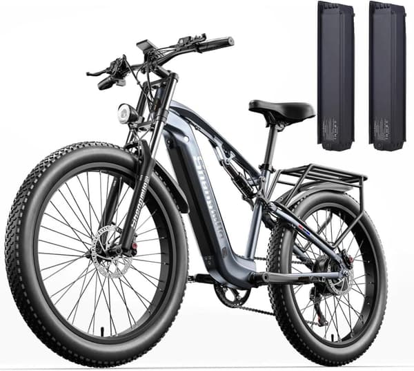 Shengmilo MX05 Elcykel 1000W Motor 48V 17.5Ah Batteri 26 Tums Fat Tire El-Mountainbike Vuxen Elcykel