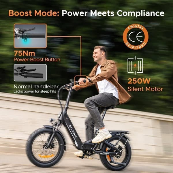 ENGWE L20 3.0 Boost Elcykel, 250W Navmotor, 648Wh Batteri Til 135 KM Ture, Udstyret Med Shimano 7-Gear Og Fuld Affjedring