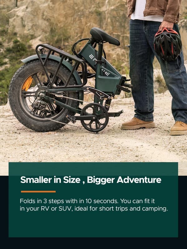 ENGWE ENGINE PRO 2.0 Elcykel, 75Nm Navmotor, 832Wh Batteri, 110KM Räckvidd & 25KM/H Hastighet För Stadspendling Och Frihet Off-Road