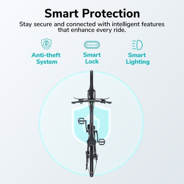 ENGWE N1 PRO Elcykel I Kulstof – 250W Centermotor, 80Nm Moment, 100KM Rækkevidde, 1,5T Opladning, 19KG – Til Pendling & Ture