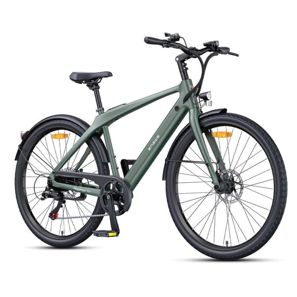 ENGWE N1 AIR , Kolfiberram, 15,6KG Lätt, 250W Motor, 40Nm Vridmoment, 360Wh Batteri, 100KM Räckvidd , För Stadspendling Och Daglig Cykling