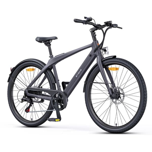 ENGWE N1 AIR, Kulstofstel, 15,6KG Let, 250W Motor, 40Nm Moment, 360Wh Batteri, 100KM Rækkevidde, Til Bykørsel Og Daglig Brug