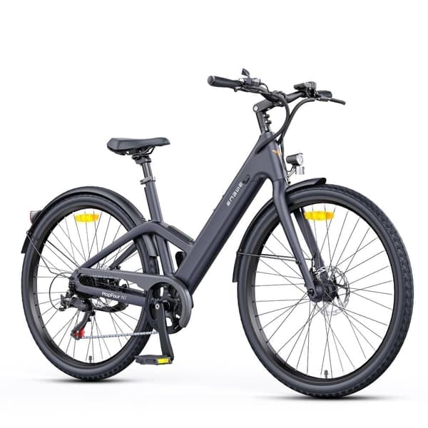 ENGWE N1 AIR, Kulstofstel, 15,6KG Let, 250W Motor, 40Nm Moment, 360Wh Batteri, 100KM Rækkevidde, Til Bykørsel Og Daglig Brug