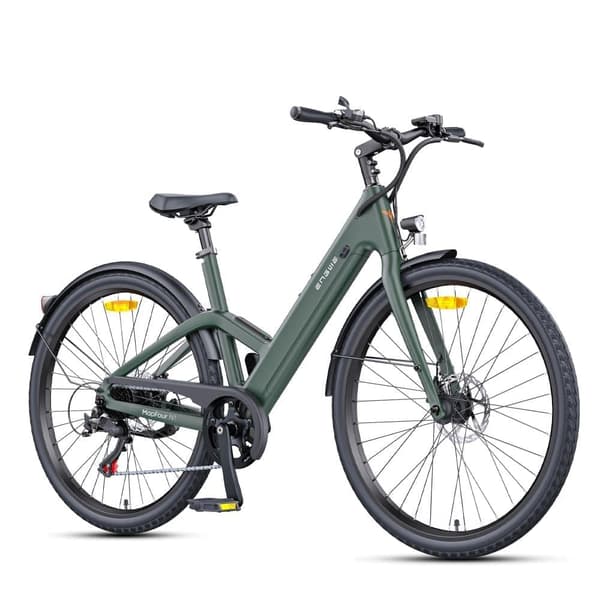 ENGWE N1 AIR, Kulstofstel, 15,6KG Let, 250W Motor, 40Nm Moment, 360Wh Batteri, 100KM Rækkevidde, Til Bykørsel Og Daglig Brug