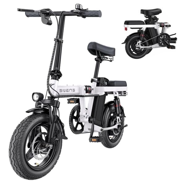 ENGWE T14 Elcykel, Maks hastighed 25 km/t, 250W Motor, 30N·m Moment, 14x2.125 Dæk, 48V 10Ah Lithiumbatteri,25 km Elektrisk tilstand,42 km PAS tilstand
