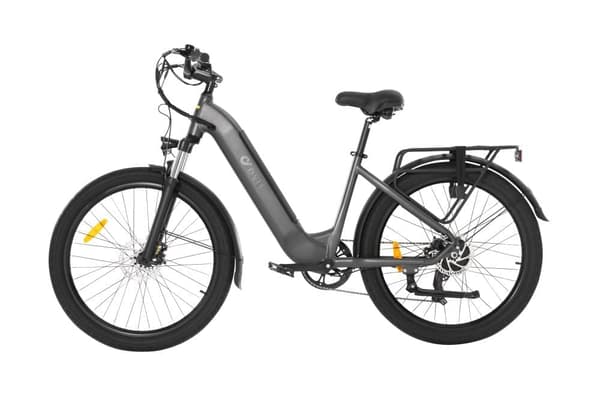 DYU C1 elektrisk bycykel 26x2,5" 350W 10,4AH aluminiumsramme 65 km rækkevidde aftageligt batteri