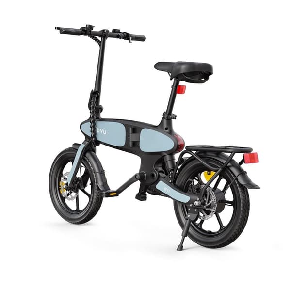 DYU C2 taitettava sähköpyörä 350W, 16 tuuman maastorengas, 48V 7,5Ah akku, huippunopeus 25km/h, toimintasäde 40km, magnesiumseosrunko