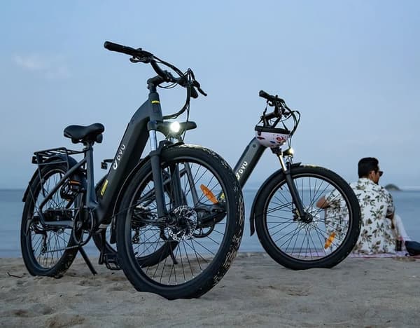 DYU C1 Elcykel 48V10AH Litiumbatteri 350W Motor 26 Tums Däck 55 Räckvidd Stads Elcykel
