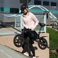 Miniatyrbild 6 av 11: DYU D3F 14 tums mini hopfällbar elcykel, 250W motor, 36V 10AH batteri,.