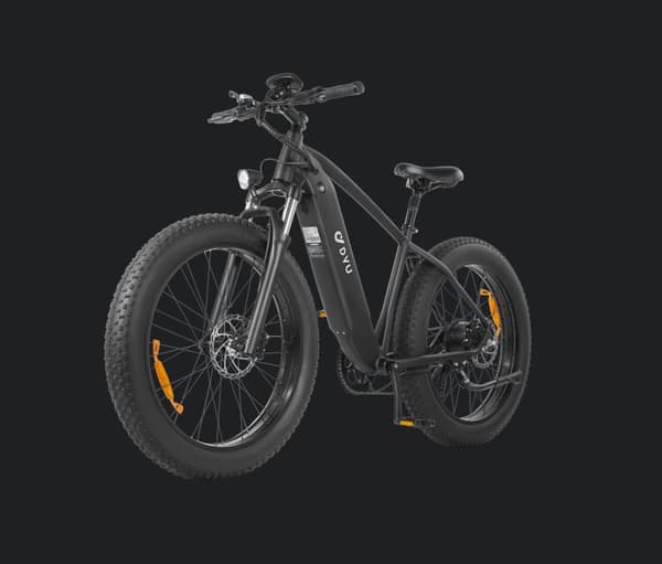 DYU King 750 elcykel – 110 km rækkevidde, 750W motor, 26x4.0 fede dæk – terrængående aluminium e-cykel