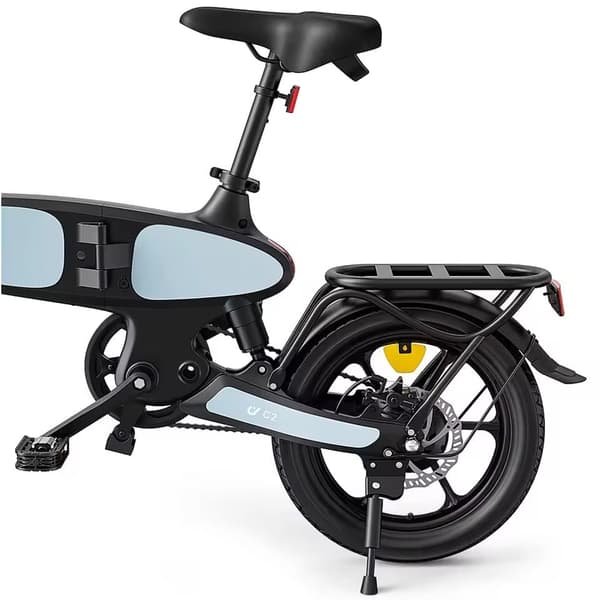 DYU C2 Elcykel 48V 7.5Ah Batteri 350W Motor 16 Tums Däck 45KM Körsträcka Skivbroms Elcykel Lämplig för Vuxna och Tonåringar