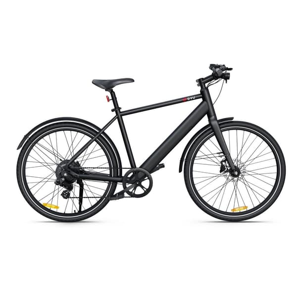 DYU Stroll 1 elektrisk cykel aluminium elektrisk cykel med aftageligt 9Ah batteri