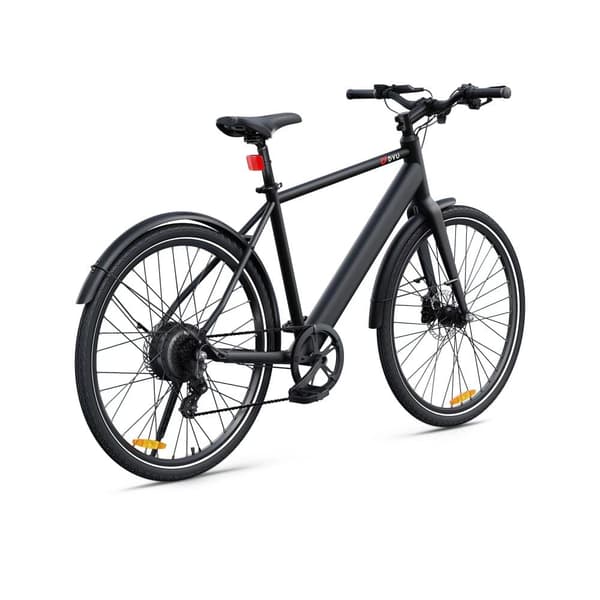 DYU Stroll 1 elektrisk cykel aluminium elektrisk cykel med aftageligt 9Ah batteri