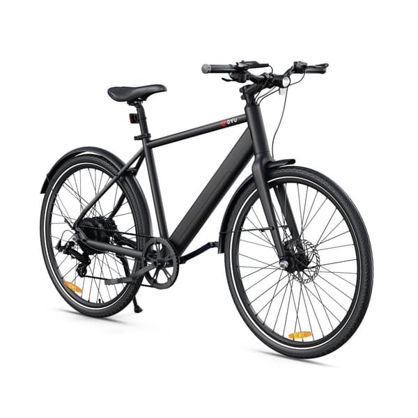 DYU Stroll 1 elektrisk cykel aluminium elektrisk cykel med aftageligt 9Ah batteri