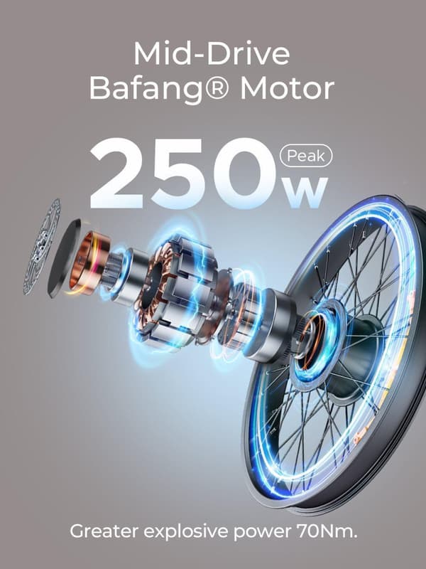 ENGWE P275 Elcykel, 250W Motor, 70 N.m Moment, 27.5x2.4 Dæk, 9-gears, 36V 19.2Ah Batteri, 25 km/t, 260 km – Perfekt til pendling og bakker