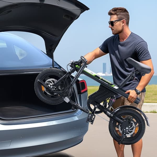 City Elcykel iSinwheel U1 14" 250W Motor 36V 7,8Ah Batteri