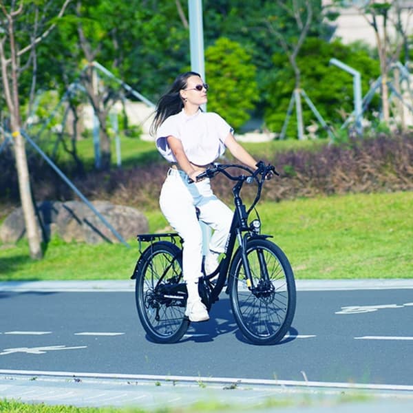 Klassisk elcykel iSinwheel U2 - 26" - 350W 36V 13Ah - Pendling
