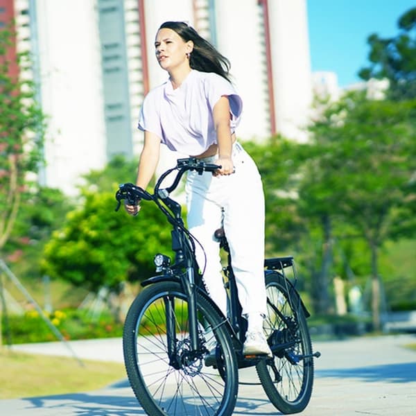Klassisk elcykel iSinwheel U2 - 26" - 350W 36V 13Ah - Pendling