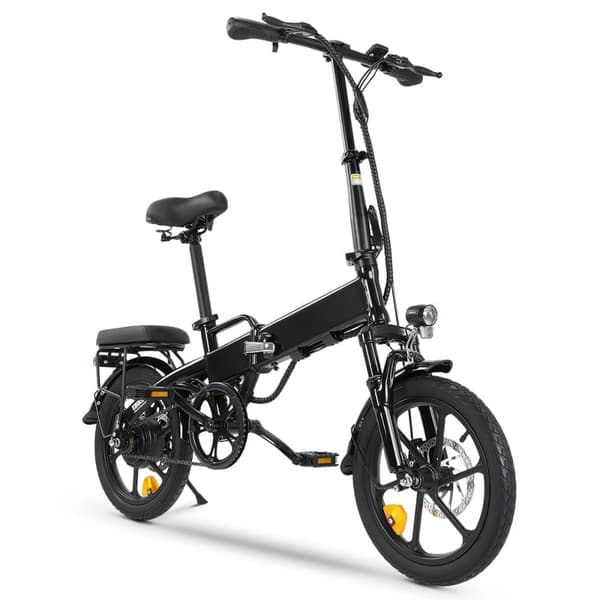 Sammenklappelig Elcykel iSinwheel U3 - 16" - 500W 36V 7.8Ah - Sort