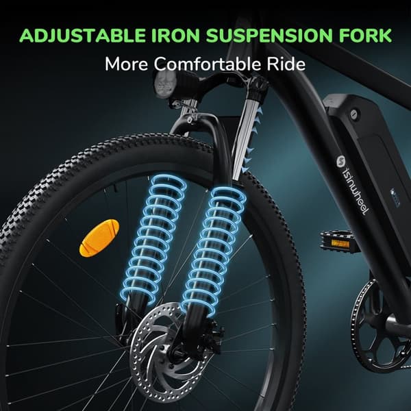 Elcykel för stad iSinwheel M10 - 26" - 250W 36V 10.4Ah