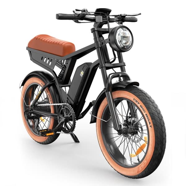 Elcykel iSinwheel R6 - 20" Fat Tires - 250W 48V 13Ah - Brun