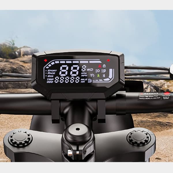 Elcykel iSinwheel R6 - 20" Fat Tires - 250W 48V 13Ah - Brun