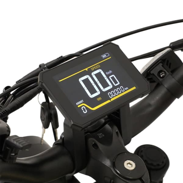 Moto-Style Elcykel Onesport W66, 500W Motor 65NM, Stöd för app, Beige