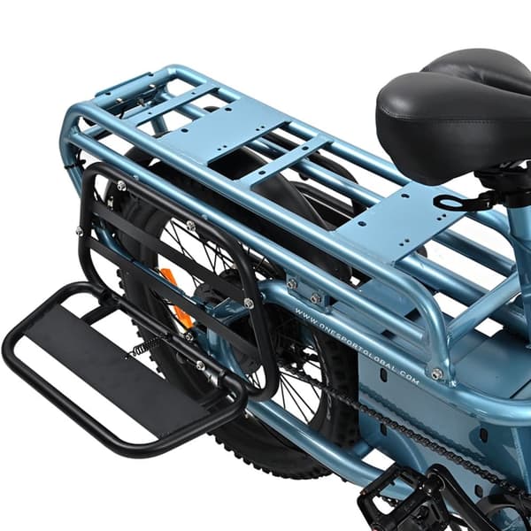 Elcykel för last OneSport OT01, 20", Longtail, 650W motor 48V 27Ah batteri 25 km/h