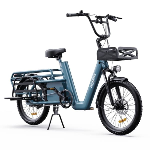 Elcykel för last OneSport OT01, 20", Longtail, 650W motor 48V 27Ah batteri 25 km/h