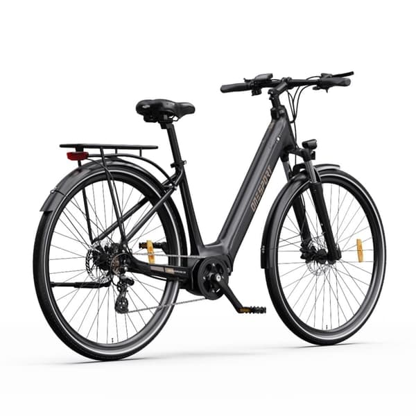 Elcykel OneSport OT07 för stad, Bafang mittdriven 250W, Topp 25 km/h för pendling