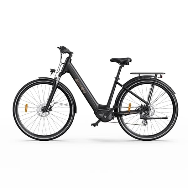 Elcykel OneSport OT07 för stad, Bafang mittdriven 250W, Topp 25 km/h för pendling