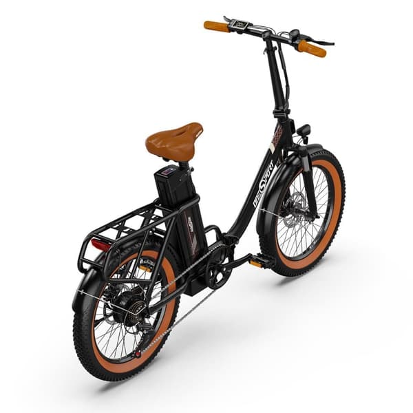 Sammenklappelig byelcykel OneSport OT16, 20", 48V 250W motor
