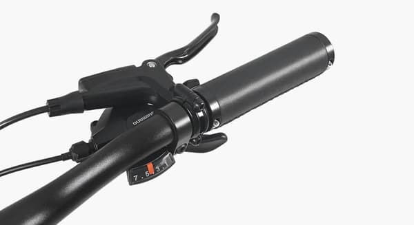 DYU Stroll 1 Elcykel 36V 9Ah Batteri 250W Motor 700*38C Däck Dubbla Hydrauliska Skivbromsar Elcykel Lämplig för Vuxna och Tonåringar-Vit