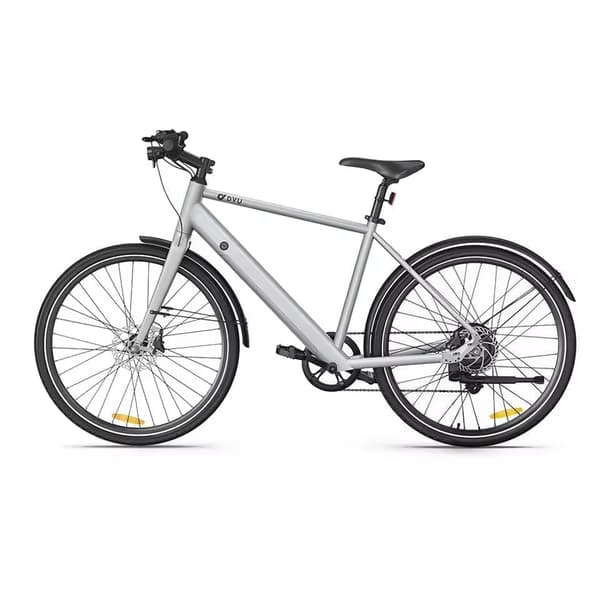 DYU Stroll 1 Elcykel 250W Motor 36V 9Ah Batteri 700*38C Däck Dubbla Hydrauliska Skivbromsar Elcykel Lämplig för Vuxna och Tonåringar--svart