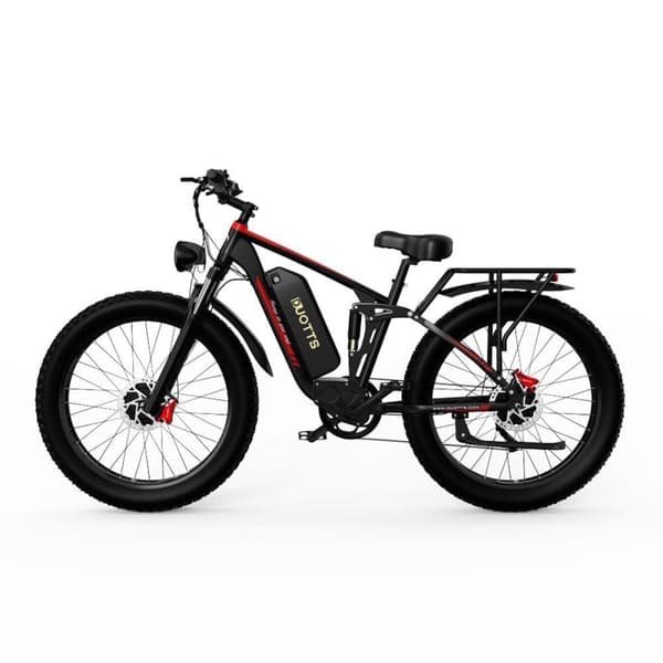 Elcykel DUOTTS S26, 26-tums feta däck, 750W*2 motorer, smart app