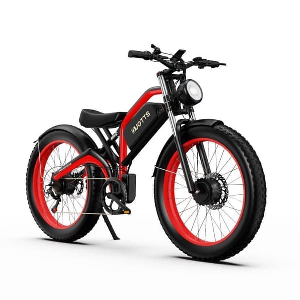 Elcykel DUOTTS N26, 750W*2 motorer, max 55 km/h, 26" feta däck