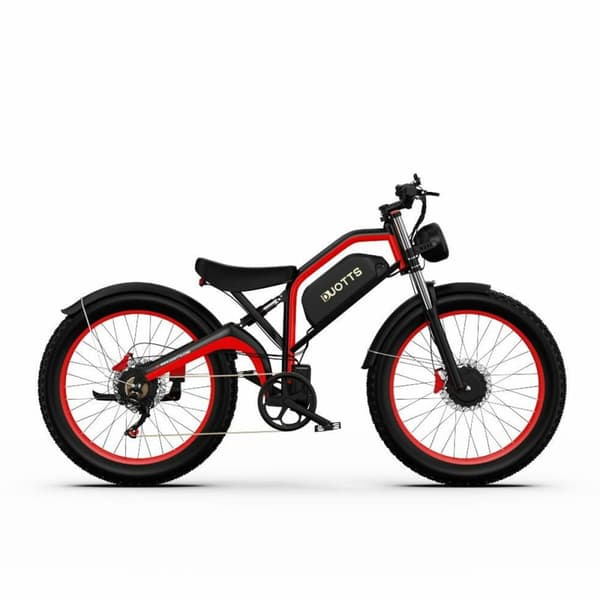 Elcykel DUOTTS N26, 750W*2 motorer, max 55 km/h, 26" feta däck