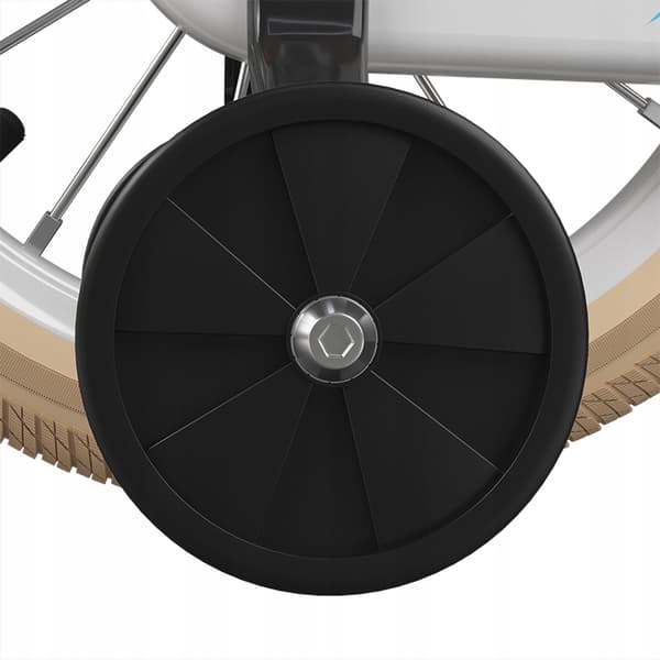 FLICKACYKEL BARN ROSA 16 TUM CYKELHÅLLARE KORG