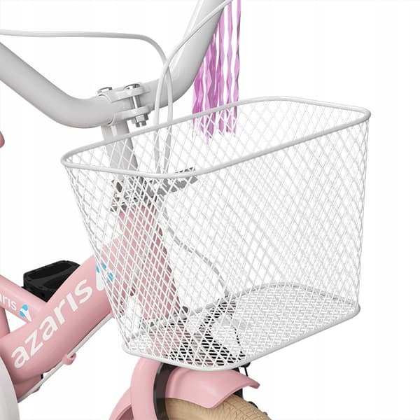 PIGCYKEL BØRN PINK 12 TOMMER CYKELSTÅND KURV